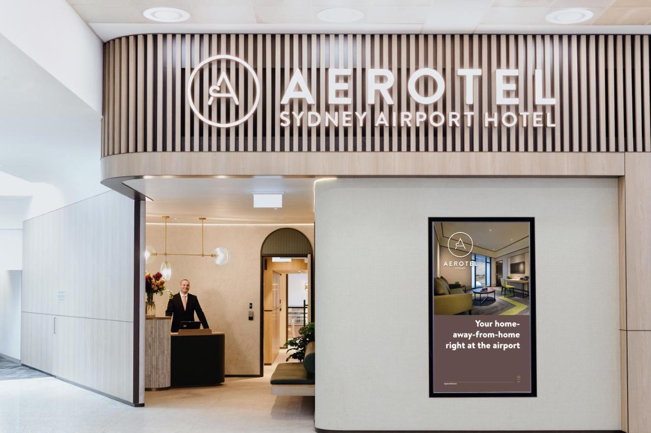 Aerotel Sydney - Inside International Terminal Airport Exterior foto